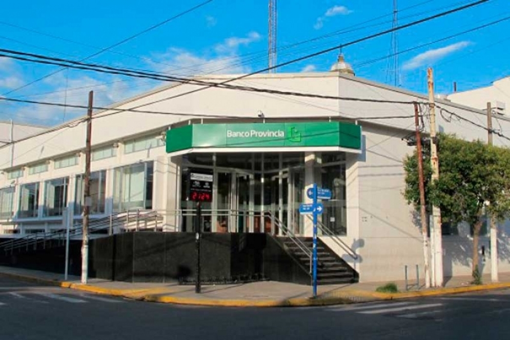 La sede del Banco Provincia de Ca&ntilde;uelas.