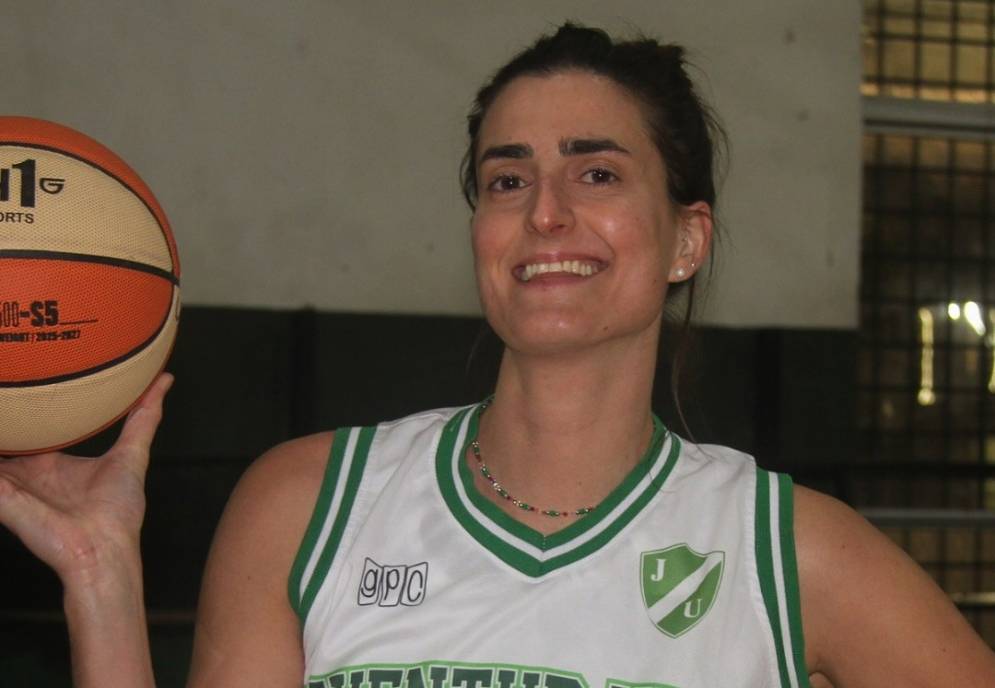 Agustina Buttafuoco, la figura del partido. (FOTO: Prensa Juventud Unida).