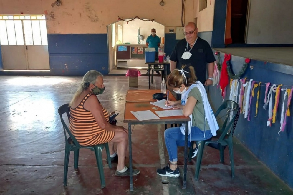 El concepto es ir a buscar a quienes no esten vacunados mediante una pol&iacute;tica sanitaria territorial.