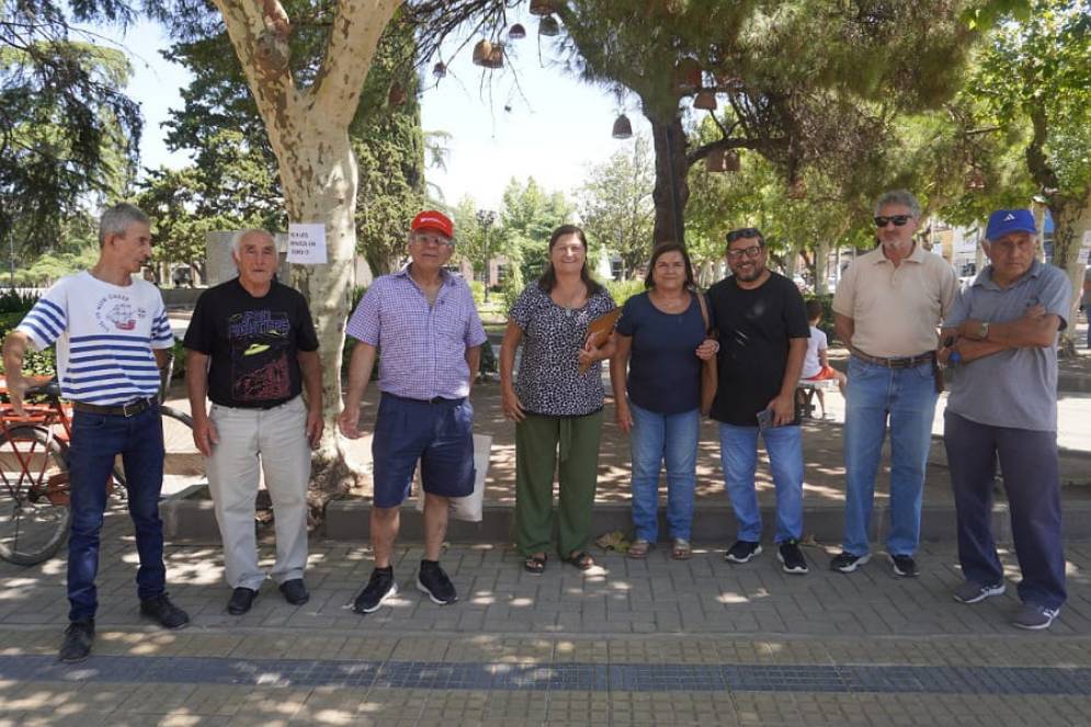 Hicieron base en la Plaza San Mart&iacute;n.