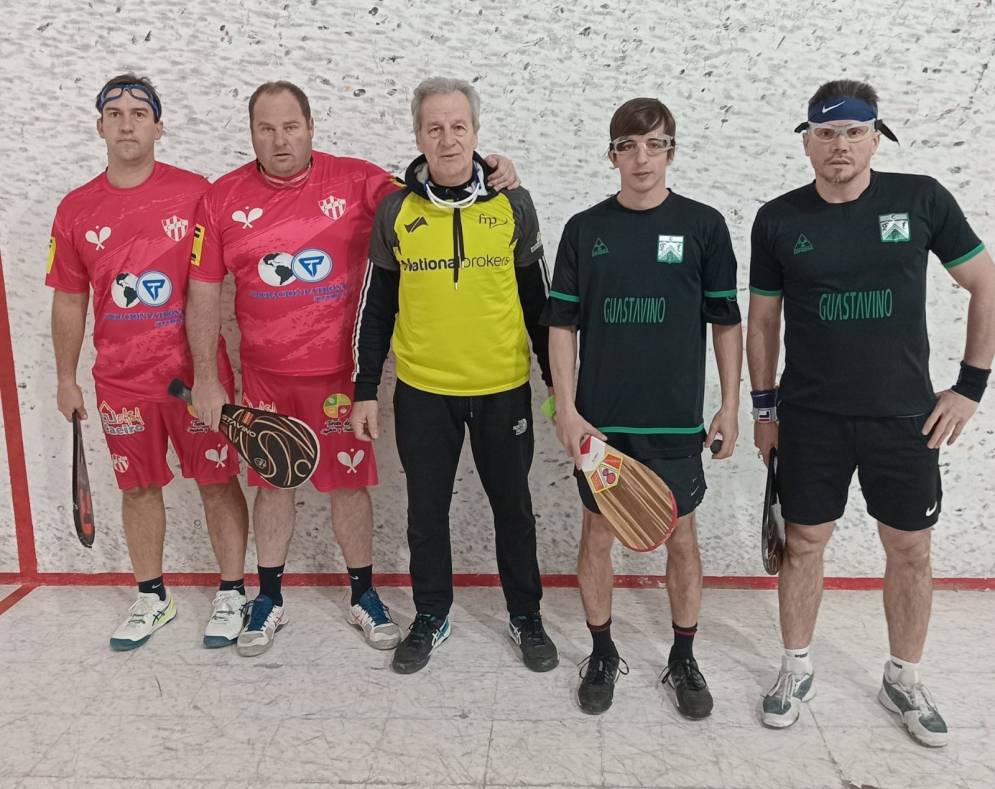 Casey y Dieste se impusieron ante Ferro en el trinquete de la&nbsp;calle&nbsp;Lara.