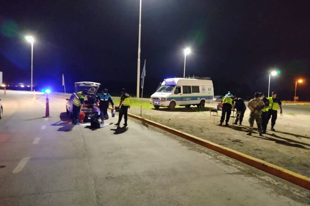 Se llev&oacute; a cabo en la zona urbana de Ca&ntilde;uelas, corredores de Ruta 3 y 205 y la rotonda de rutas 3 y 6.