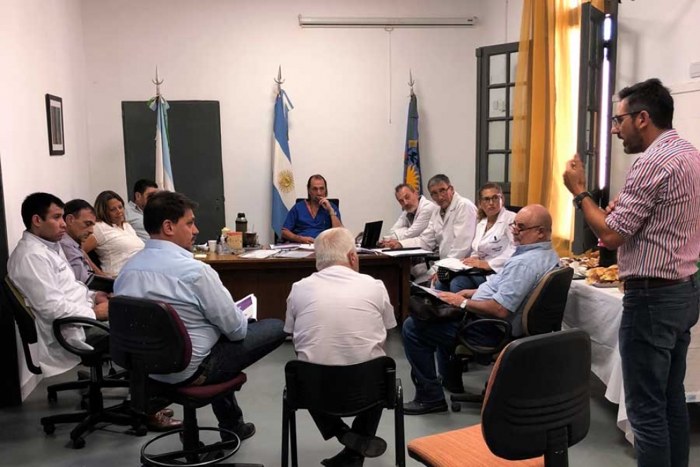 El Marzetti fue sede del encuentro de doctores y funcionarios de toda la regi&oacute;n. 