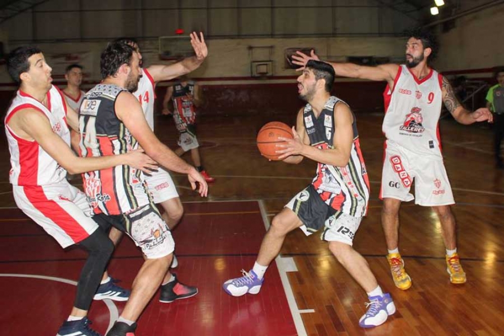 El "rojo" se impuso a Olimpo de Lan&uacute;s.