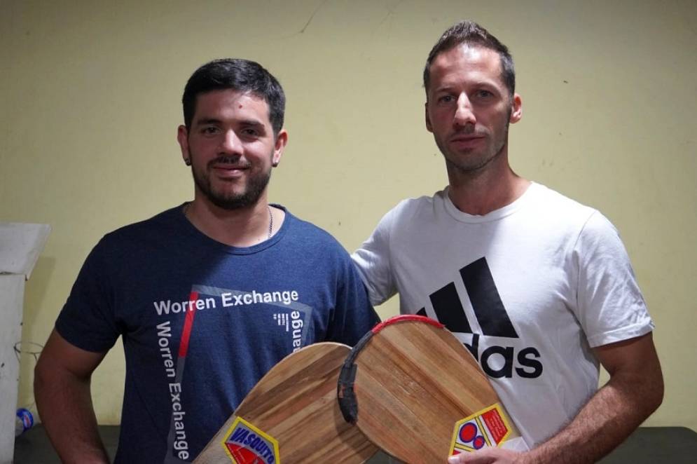 Nicol&aacute;s Gelves del Club Estudiantes, y Jos&eacute; Dieste, del Club Ca&ntilde;uelas.