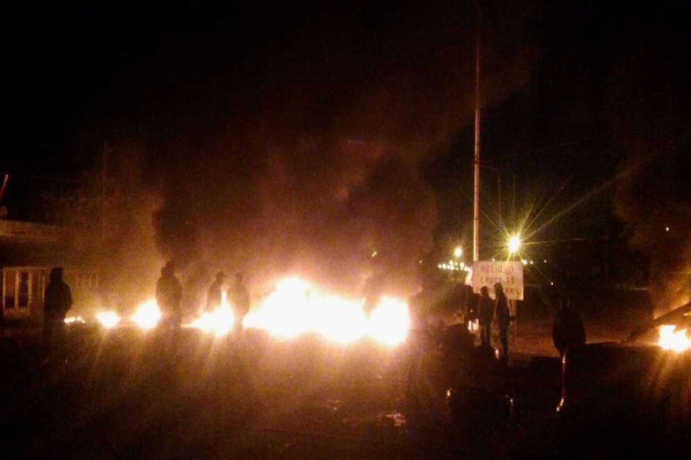 El corte de la Av. Del Carmen en La Finaco. 