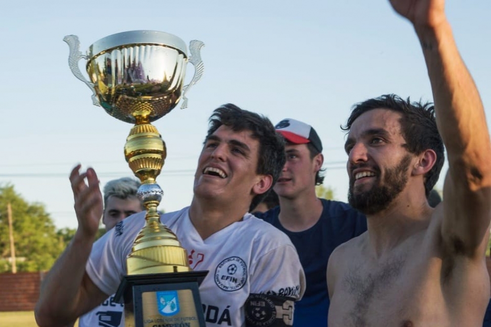 EFIN de Navarro, &uacute;ltimo campe&oacute;n. Foto: La Huella Deportes 