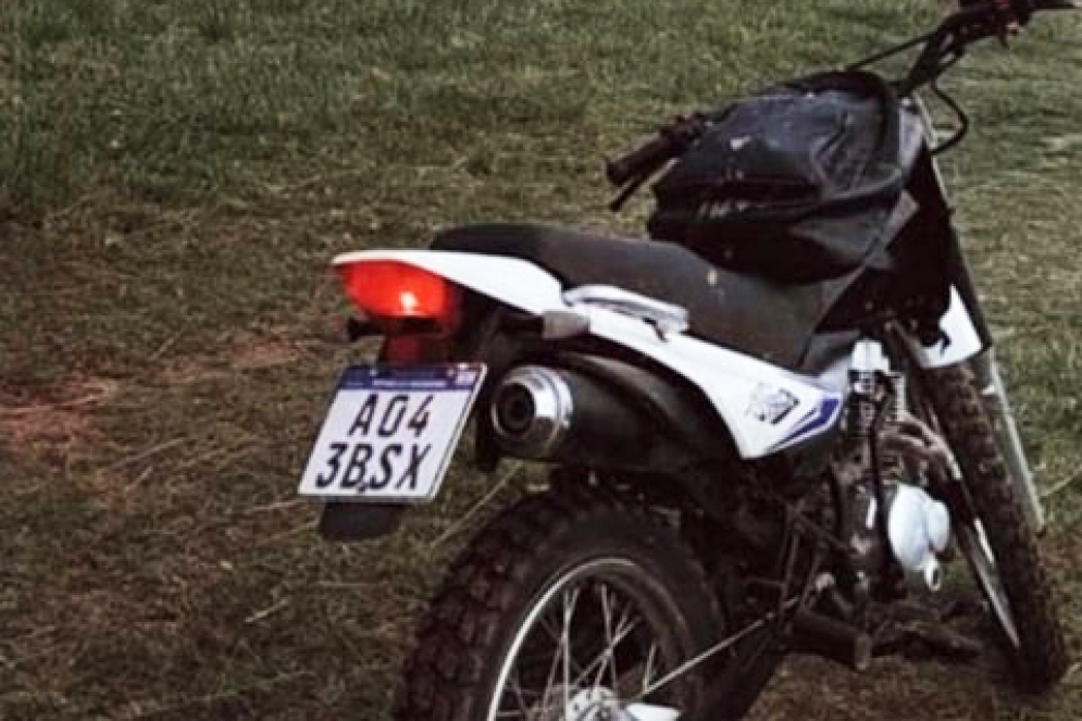 La Motomel 150 de Mat&iacute;as.