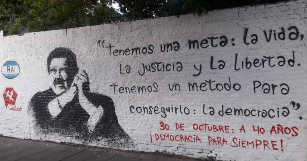 Hace unos d&iacute;as inauguraron este mural.