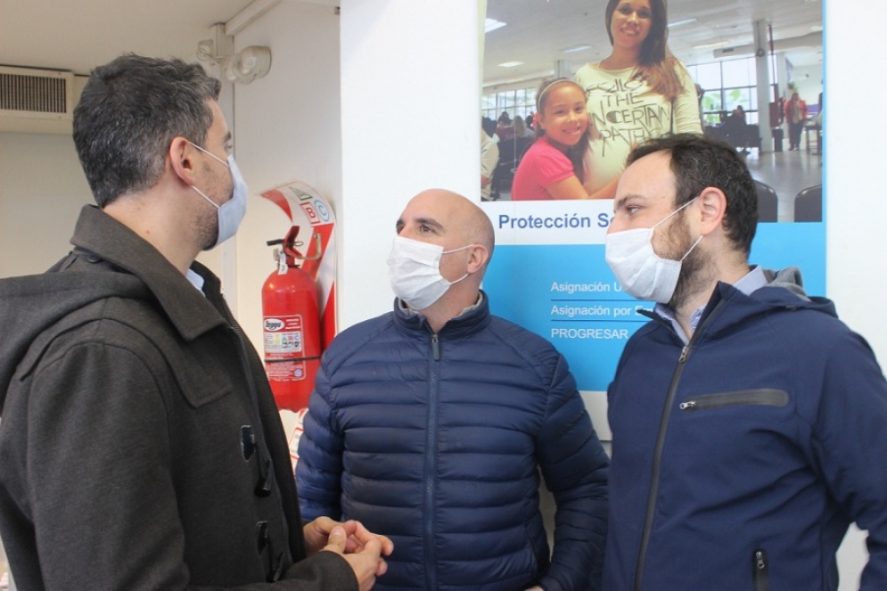 Ducasse (izq.) y Fraschina (centro) hablaron con NacPop TV.