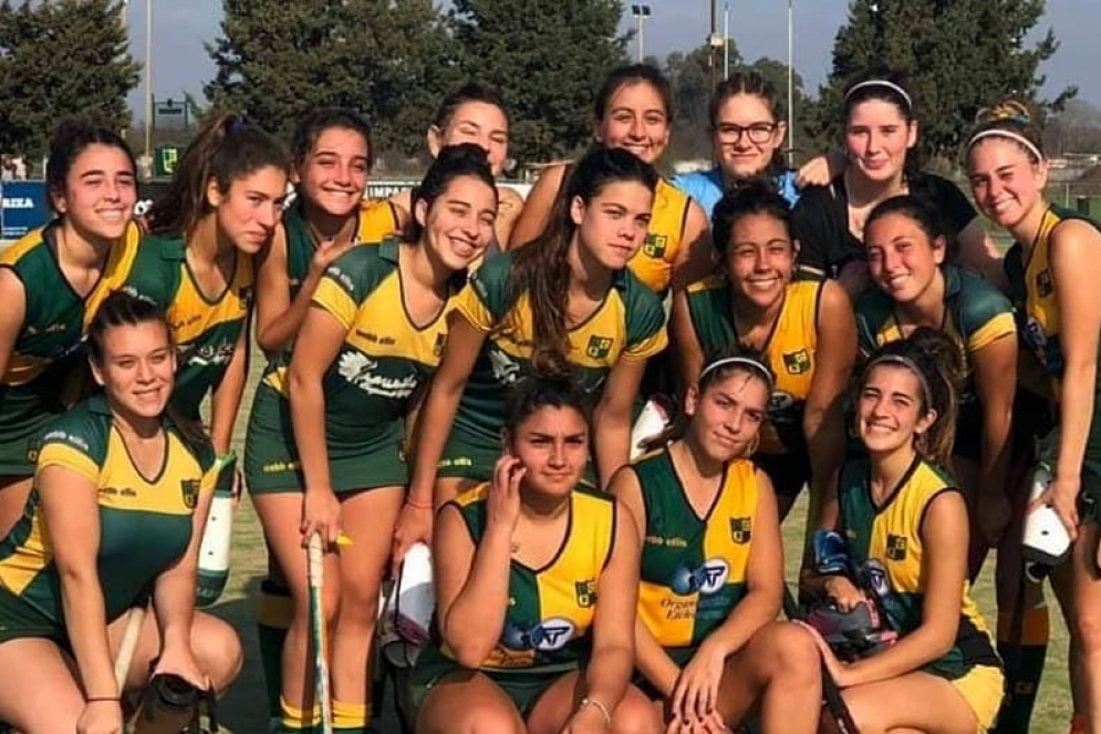 El plantel de Quinta Divisi&oacute;n, en 2019 previo a la pandemia. 