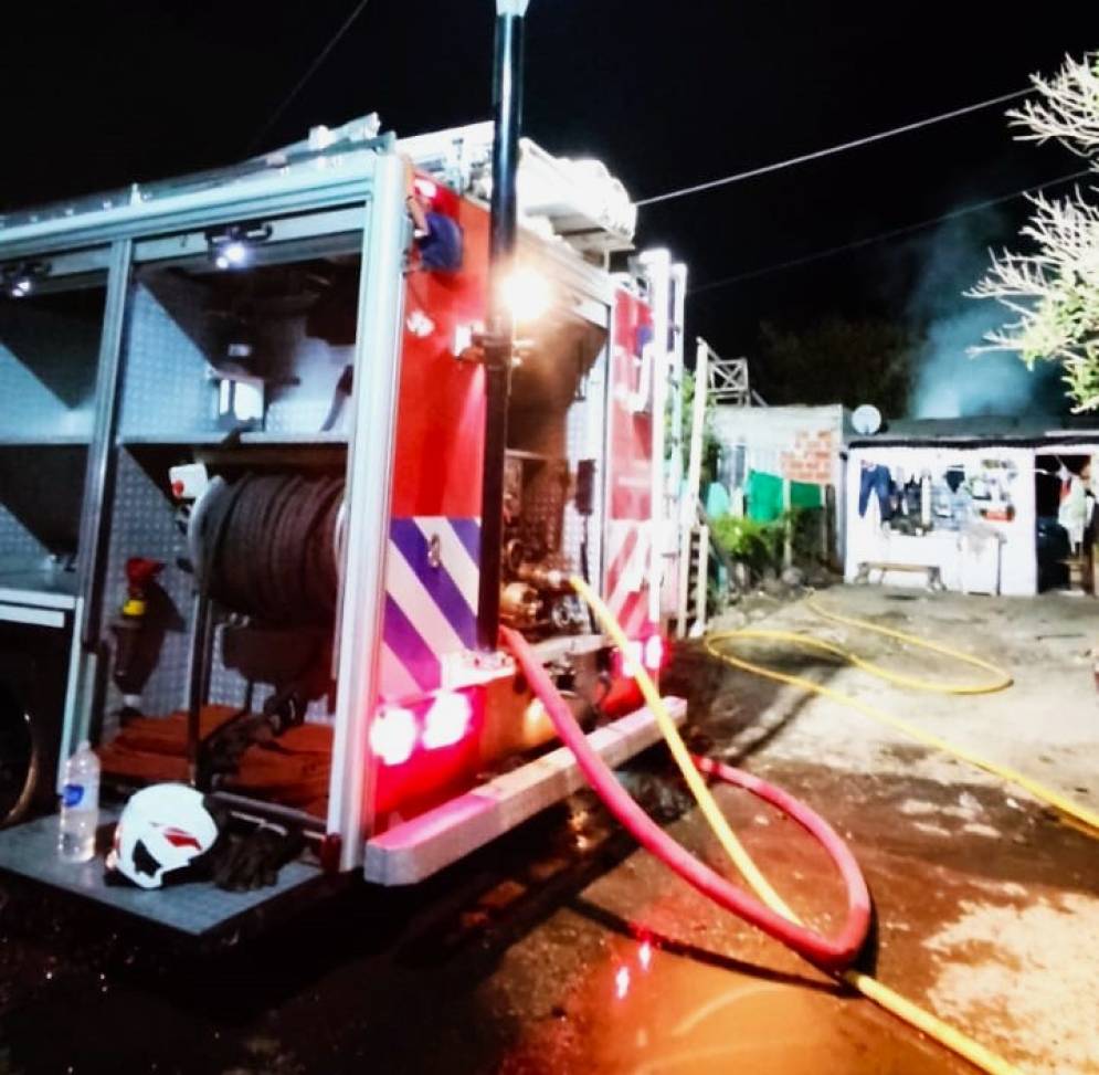 La familia Villareal debe empezar de cero. 