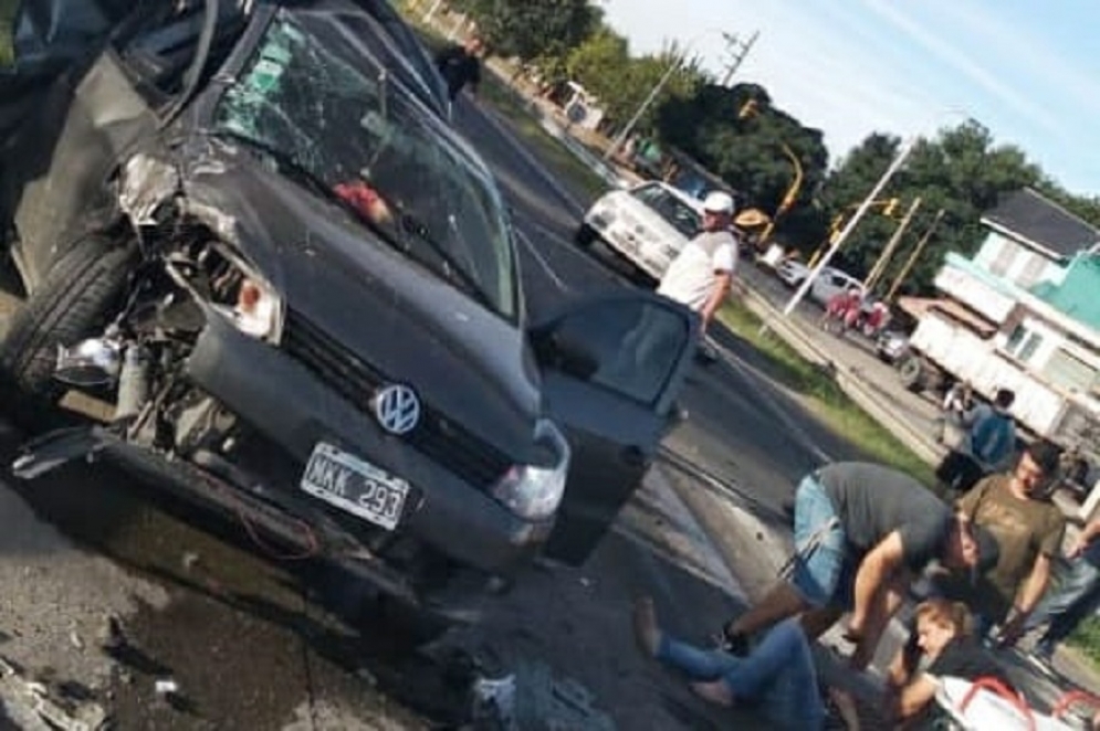 Una imagen impactante de lo ocurrido.