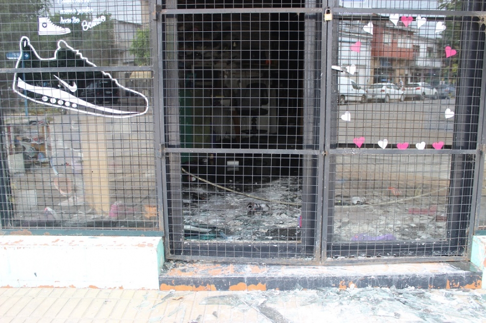 El local sufri&oacute; importantes da&ntilde;os. 