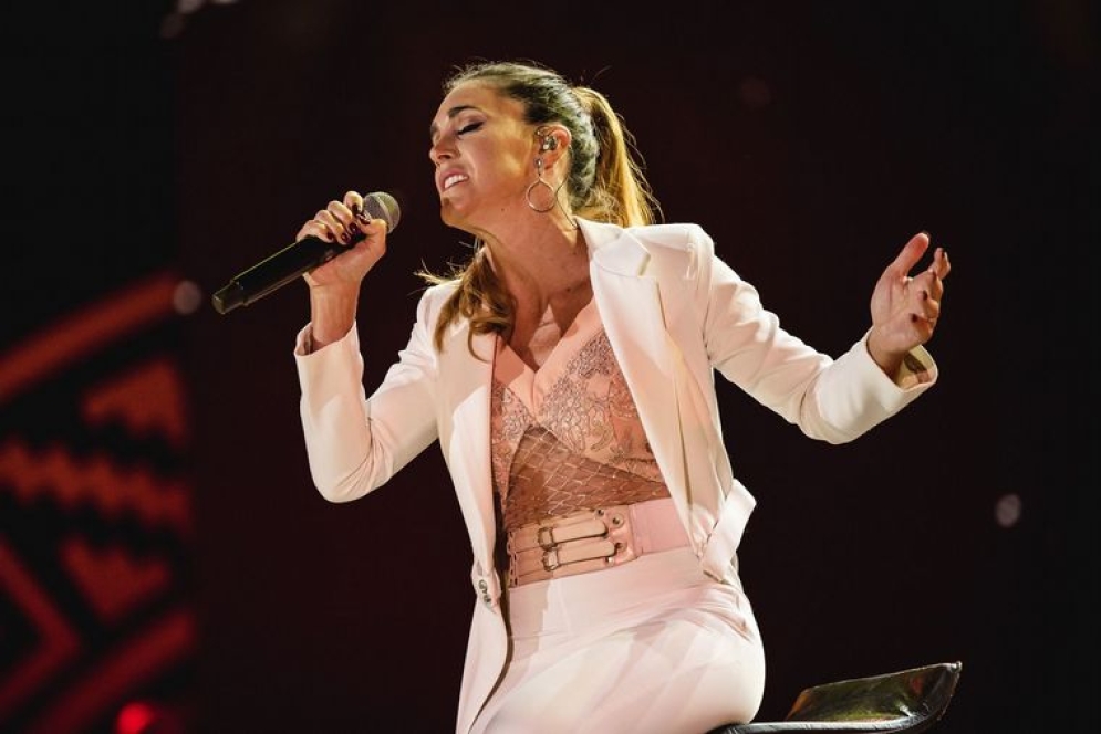 Actualmente, Soledad Pastorutti es una de las figuras de "La Voz Argentina" en el prime time de Telef&eacute;.