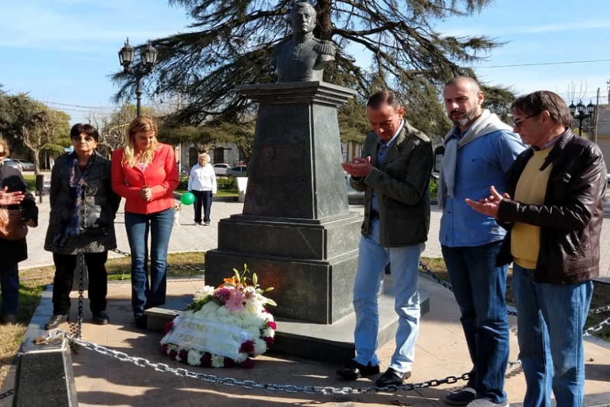 Acto homenaje a San Mart&iacute;n