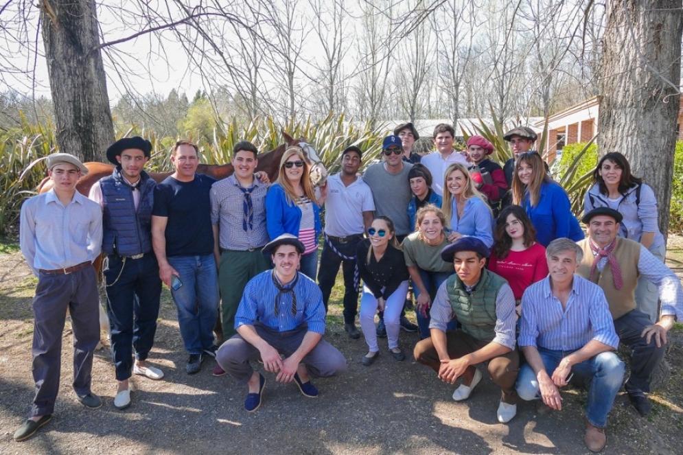 El clima fue un complemento ideal.