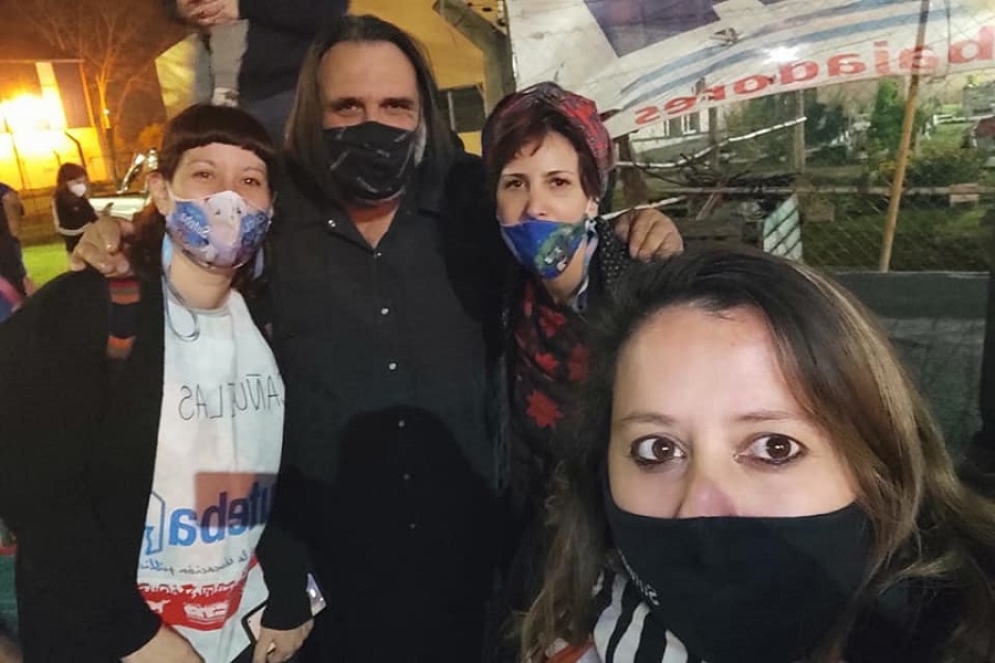 En la provincia apoyan a la "Celeste Violeta" que encabeza Roberto Baradel.