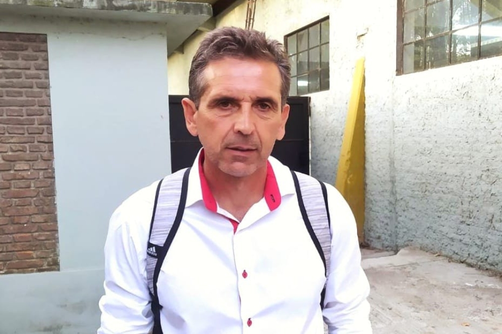 Fabi&aacute;n Zermatten tras la derrota en Agronom&iacute;a.