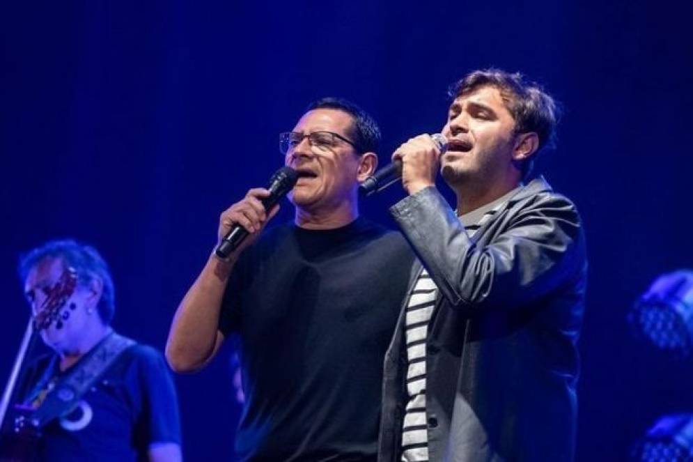 Los Nocheros en la noche del s&aacute;bado.