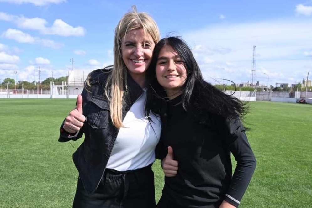 La intendenta Fassi despidi&oacute; a Morena antes de su partida a Mar del Plata.