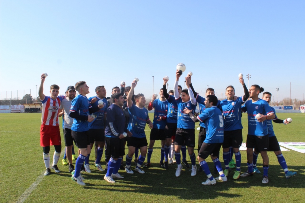 Ezequiel Sanchez no fall&oacute; y se desat&oacute; el festejo.