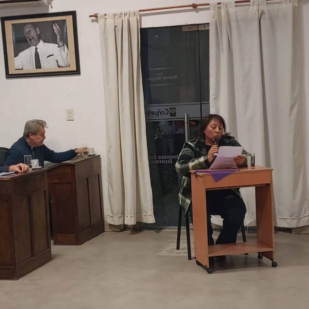 Soria exponiendo en la sesi&oacute;n del&nbsp;jueves.