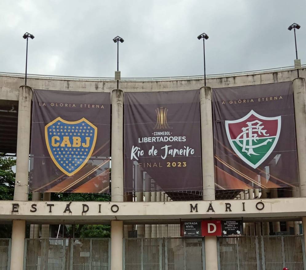 As&iacute; luce el hist&oacute;rico estadio a un d&iacute;a de la gran final.