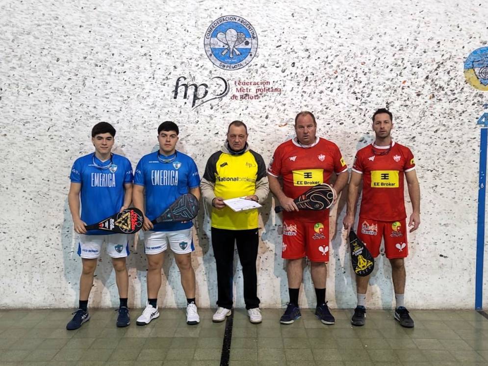 Rafa y Jos&eacute; Dieste (der.) ganaron de visitante.