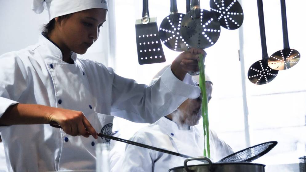 El curso de cocinero, uno de los m&aacute;s solicitados.