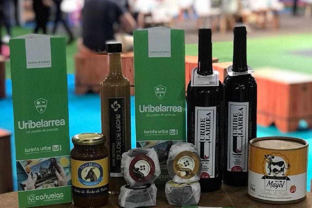 Productos de la zona, presentes en la muestra.