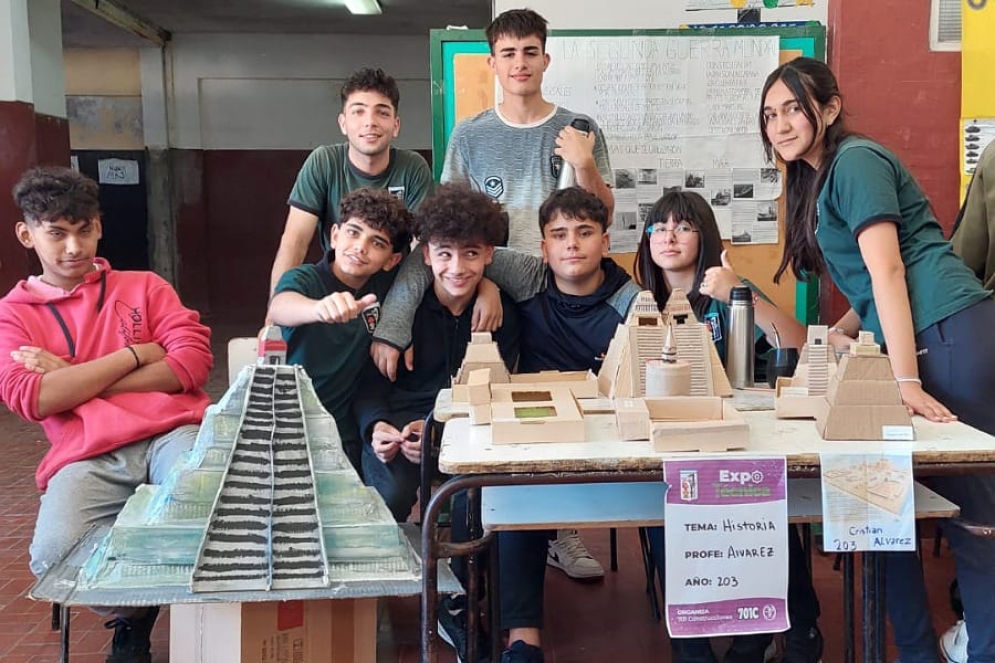 La intendenta Marisa Fassi visit&oacute; el colegio durante la ma&ntilde;ana de este martes.