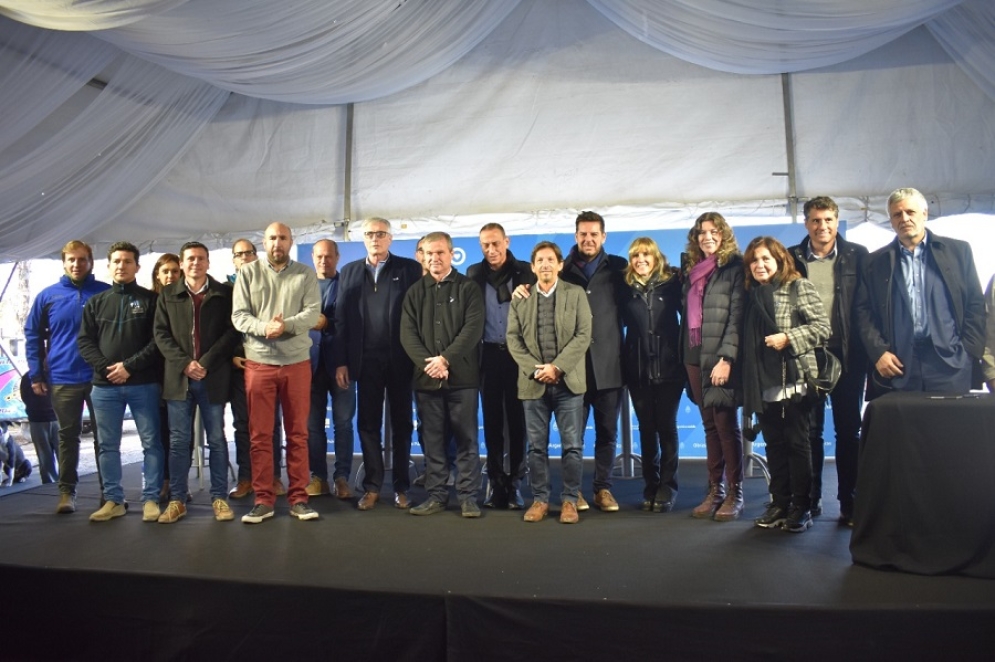 El acto se desarrollo a horas de la ma&ntilde;ana a metros del Peaje La Noria del Km 76, de la Ruta 3.