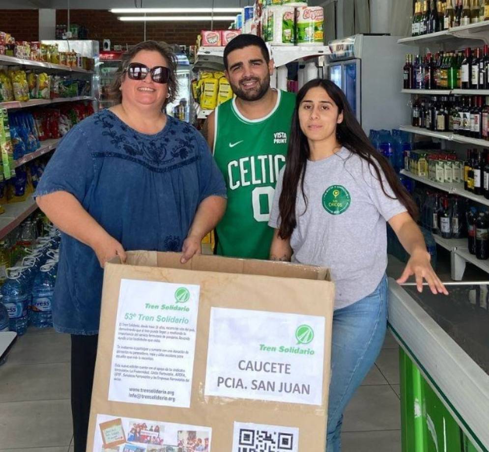 Esta vez el tren no pasar&aacute; por Ca&ntilde;uelas. Por eso, se abrieron puntos de recolecci&oacute;n en la ciudad. 