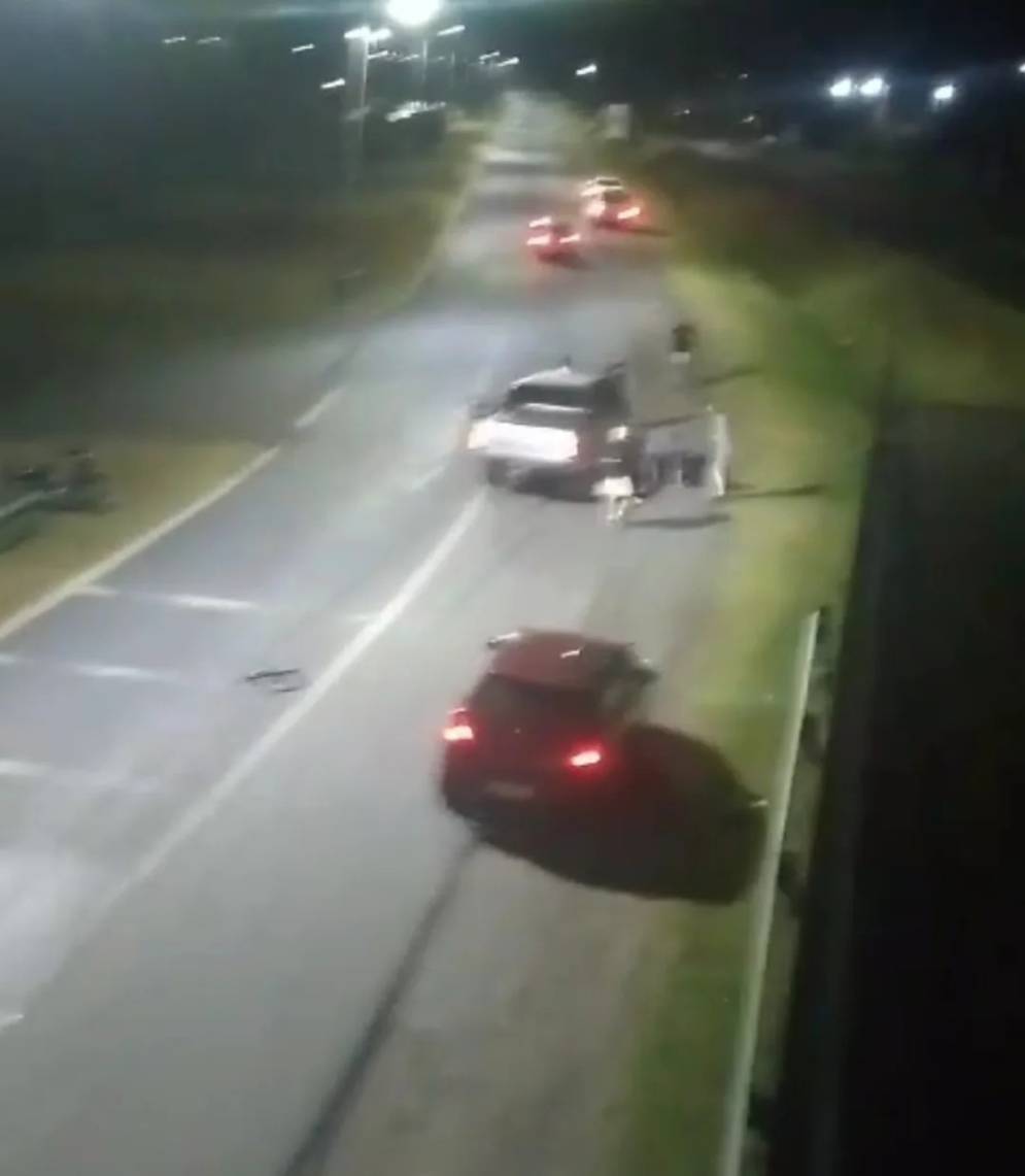 Grav&iacute;simo accidente en Ruta 205: un ciclista herido