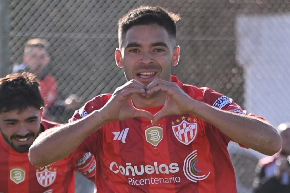 "Tato" tuvo una tarde inolvidable. Ph: prensa CFC.