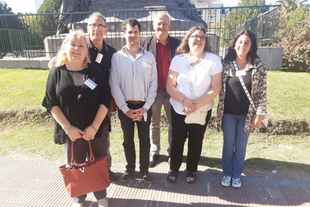 Olveira disert&oacute; en el encuentro.