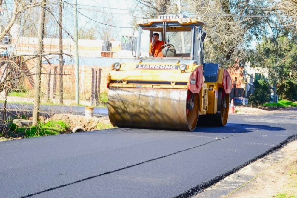 Las m&aacute;quinas rodando en Peti&oacute;n.