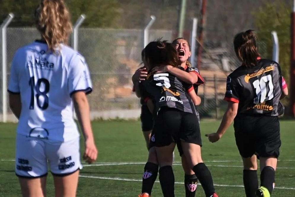 La euforia del &uacute;nico grito "tambero" de la tarde (FOTO: Jonathan Arga&ntilde;araz).