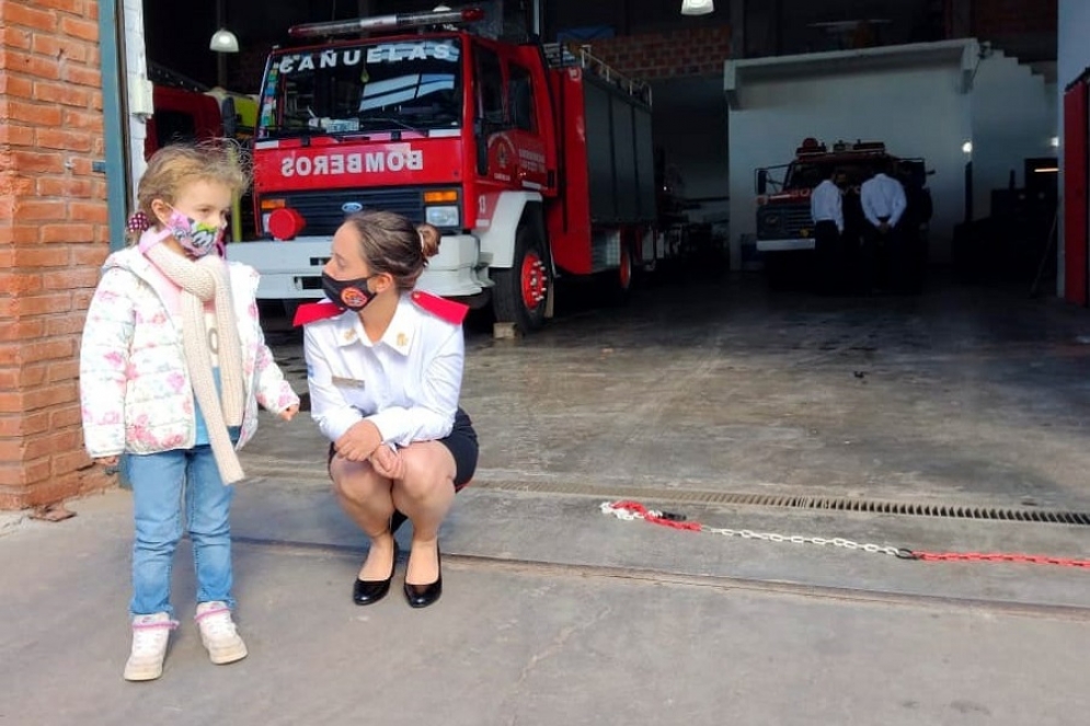 Un momento sensible de la jornada.