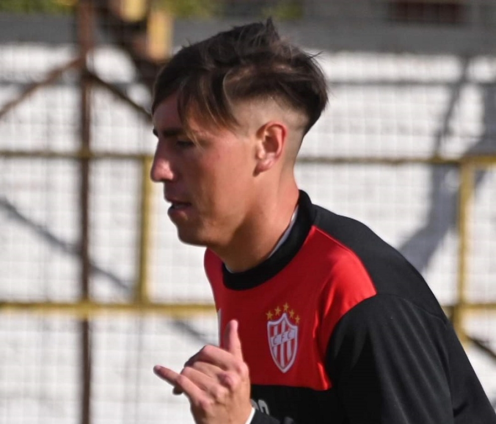 Kruger sum&oacute; dos para su cuenta personal. Ph: prensa CFC.