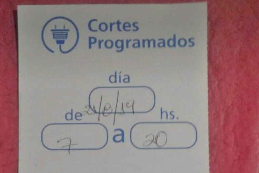 El panfleto viralizado el martes.