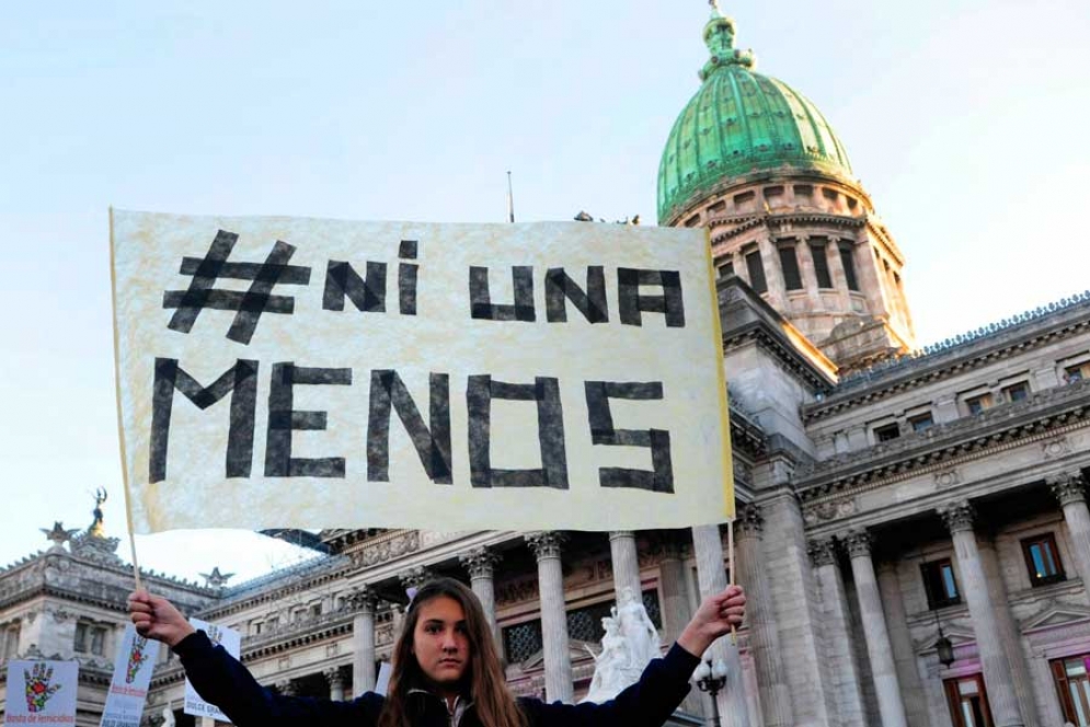 Una de las tantas im&aacute;genes que se repite a&ntilde;o tras a&ntilde;o el 8 de marzo. 