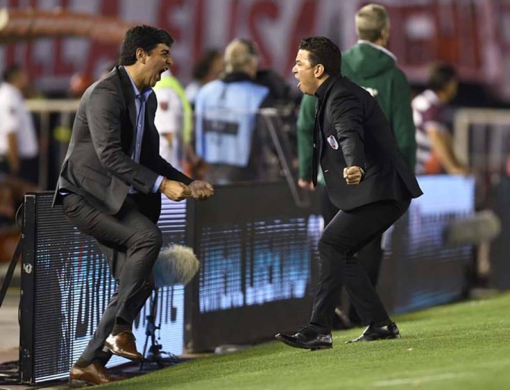 Mat&iacute;as Biscay, hist&oacute;rico ayudante de Marcelo Gallardo, apadrina la entidad local.