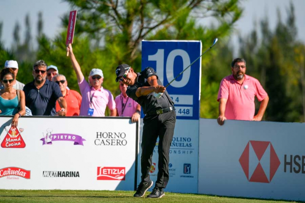 Andr&eacute;s Romero (ARG) dio pelea en la ronda final del Molino Ca&ntilde;uelas Championship. / Cr&eacute;dito: Enrique Berardi/PGA TOUR.