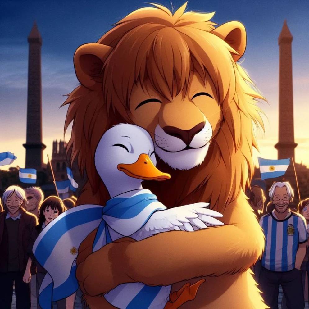 Con esta imagen, Milei le dio la bienvenida a LLA a Patricia Bullrich.