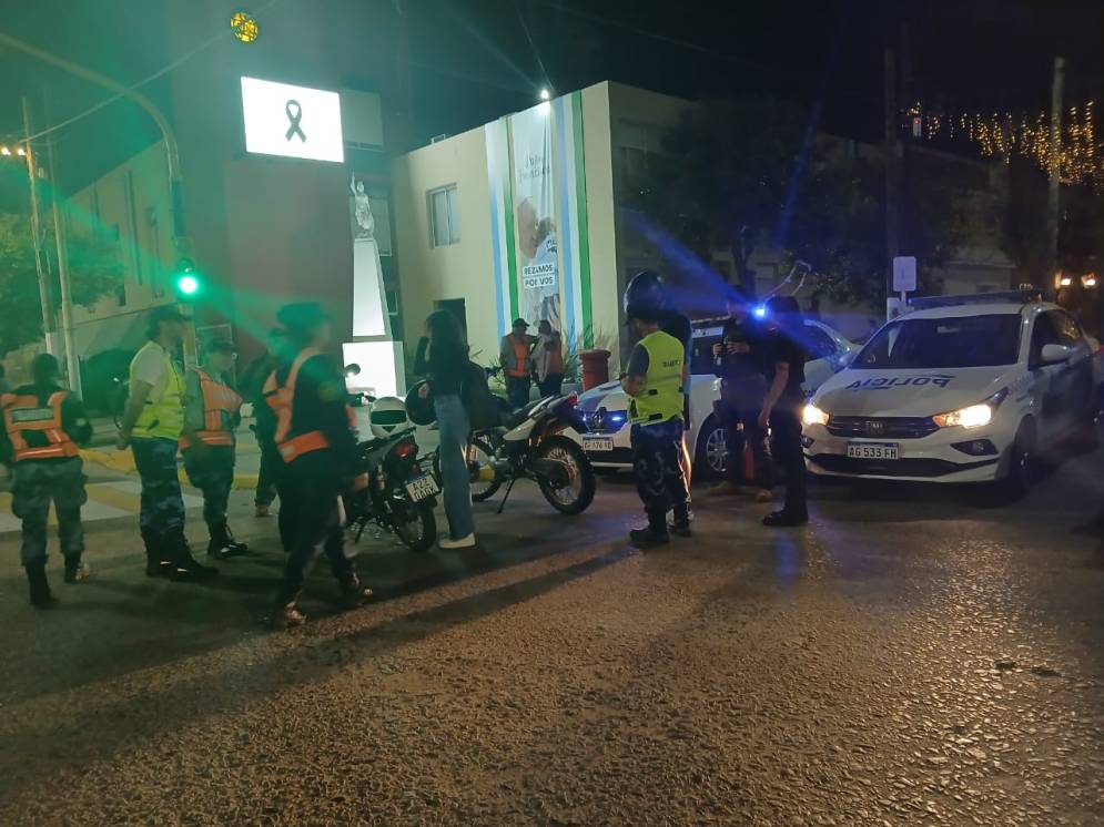 La esquina de Libertad y Del Carmen fue uno de los puntos&nbsp;de&nbsp;control.