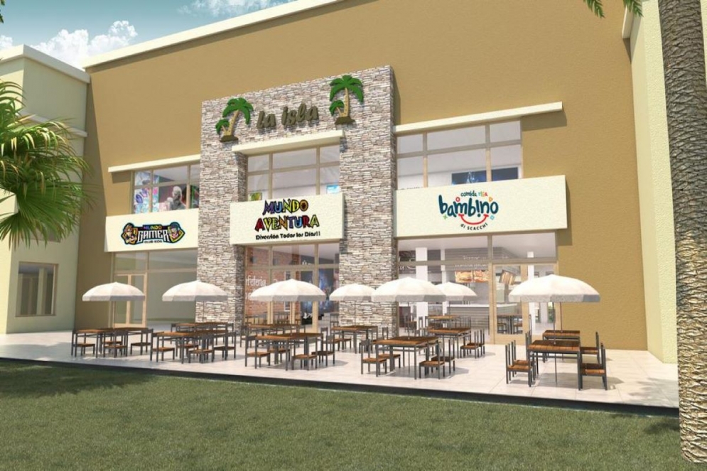 Dise&ntilde;o de la fachada del nuevo Mundo Aventura