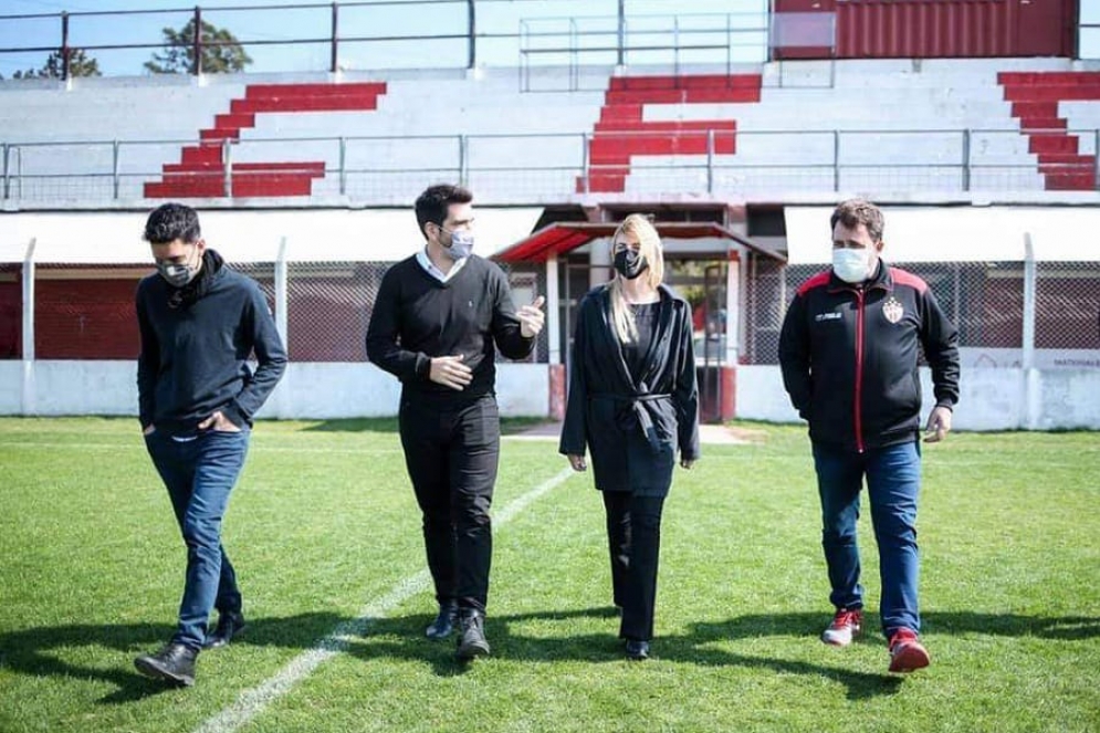El estadio Ar&iacute;n, uno de los puntos de la recorrida.