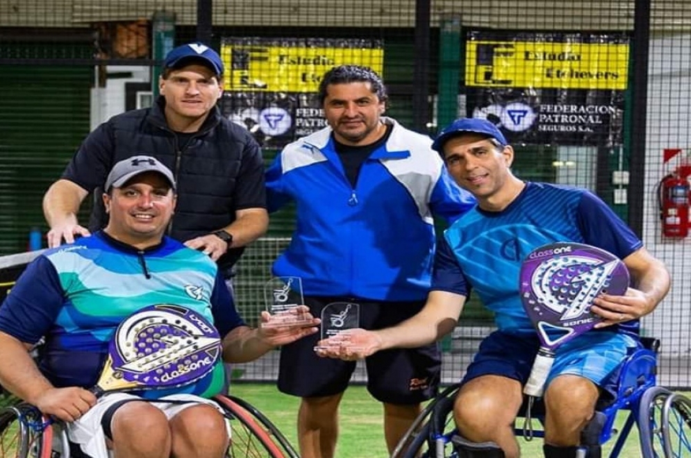 Diego Moliner junto a Gustavo Ib&aacute;&ntilde;ez.